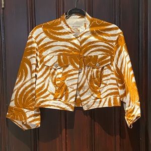 Dries Van Noten SS16 Runway Cropped Jacket